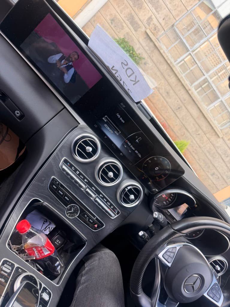 Mercedes with Android infotainment system